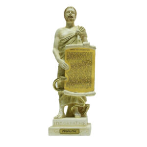 Hippocrates Bust With Oath in English (Ιπποκράτης με Όρκο)